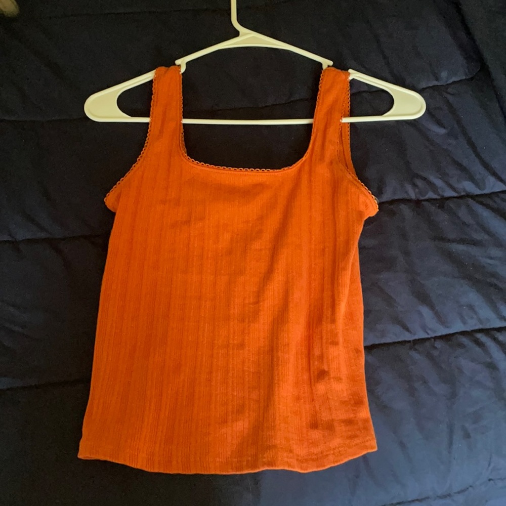 Orange tank